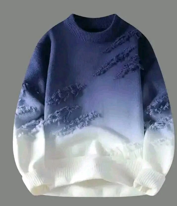 Pull en tricot motif imprimé