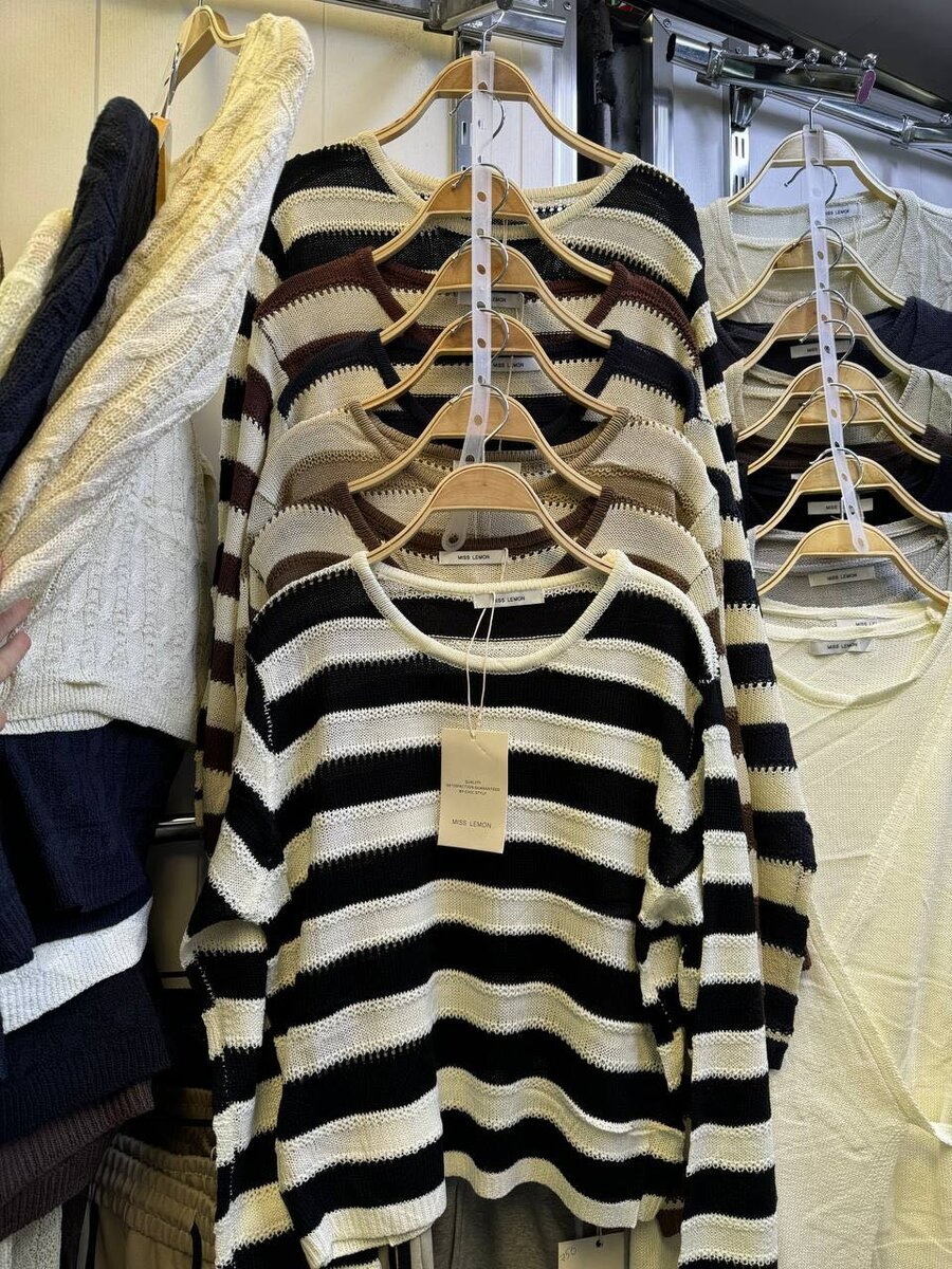 Свитер в полоску