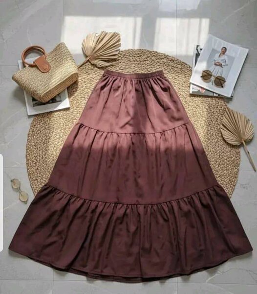 Jupe longue en chanel élégante