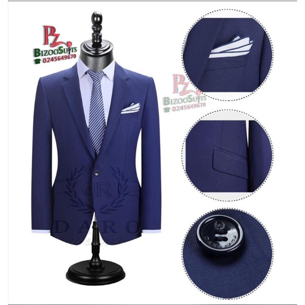 Blue black Suits (jacket & pants)