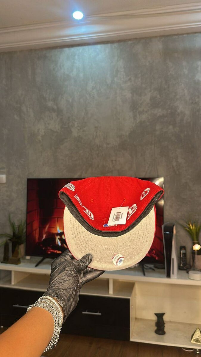 Casquette rouge LA MLB