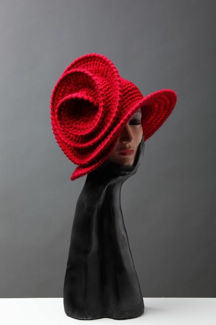 Assorted crochet hats