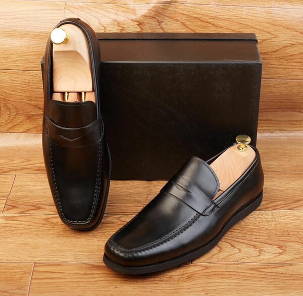 Mocassins en cuir élégants