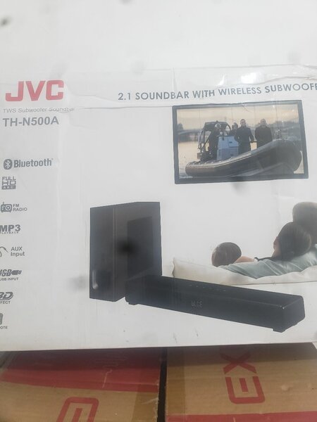 JVC 2.1 Soundbar with Wireless Subwoofer