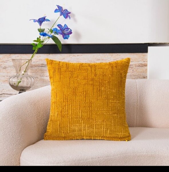 Coussin Décoratif Jaune Chic