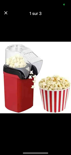 Machine à Popcorn Électrique