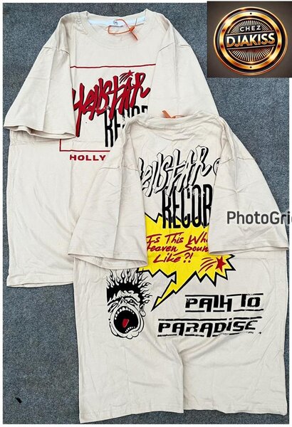 T-shirts graphiques unisexes mode