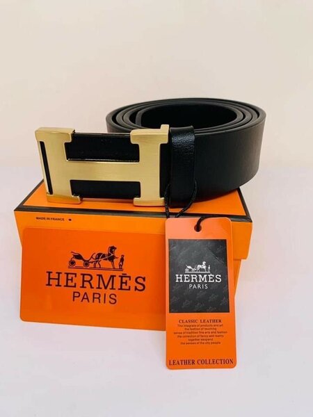 Ceinture cuir élégante homme