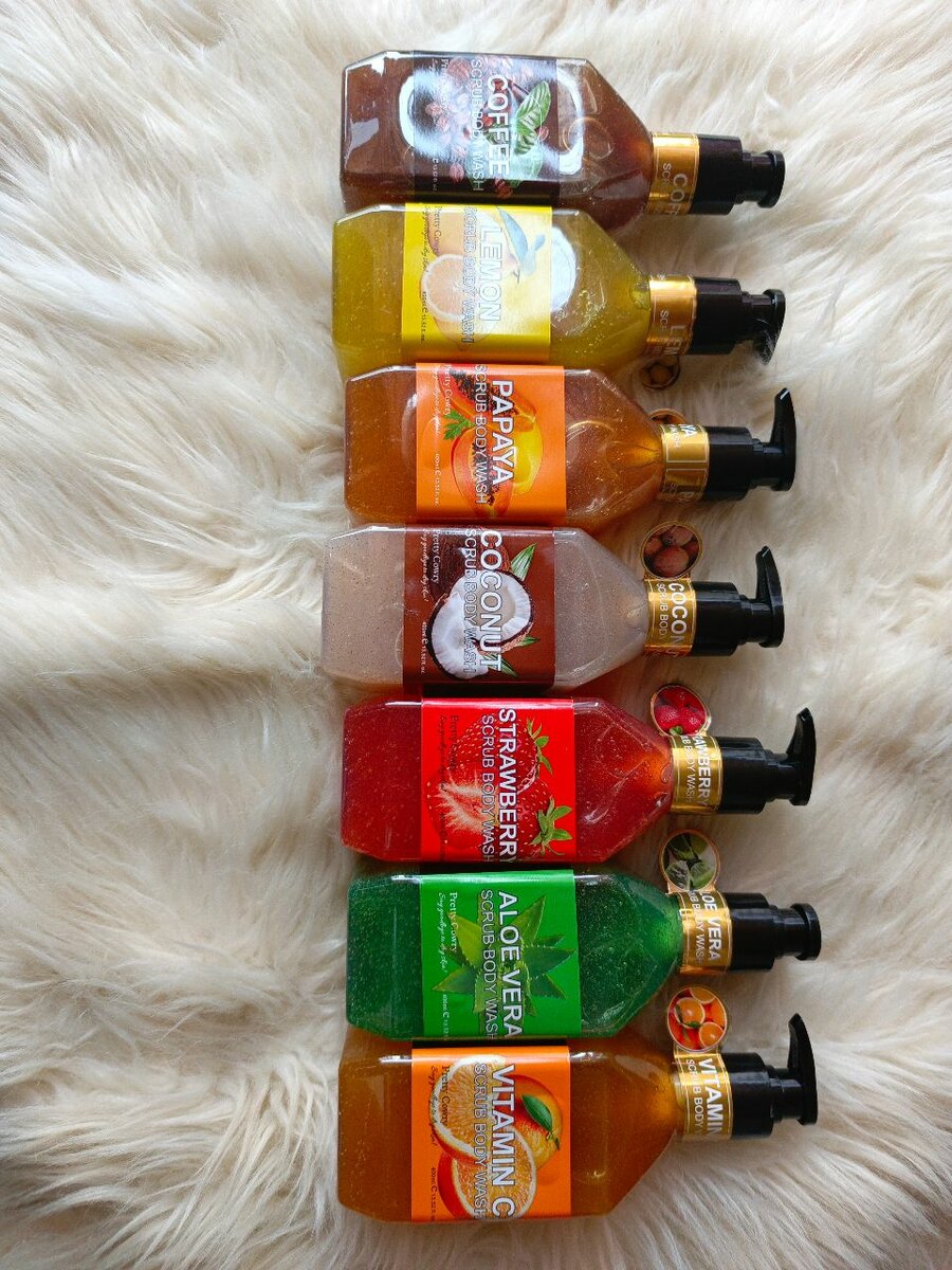 Gel gomman exfoliant parfumé