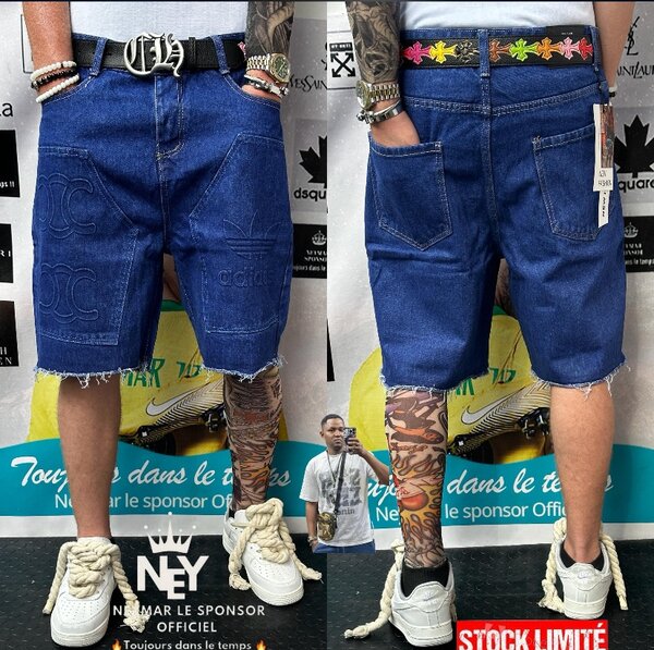 Shorts en Jean Décontractés Homme