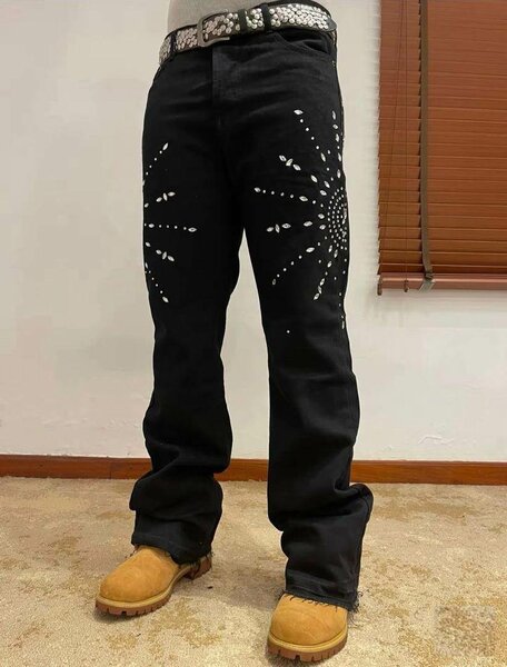 Jean noir décontracté