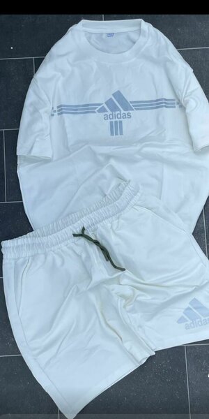 Ensemble survêtement Adidas blanc homme