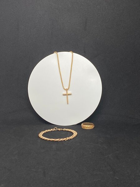 Ensemble de Bijoux Dorés