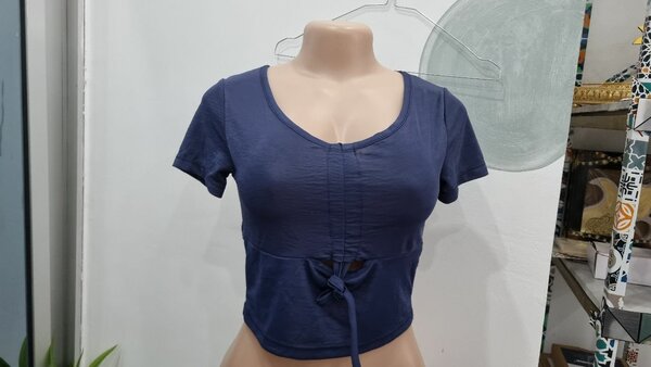 T-shirt bleu pour femmes