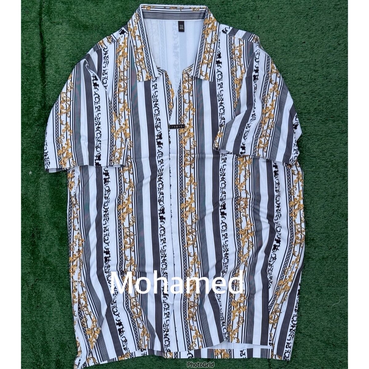 Chemise à rayures homme