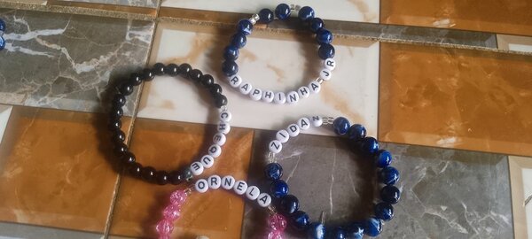 Bracelet en perles personnalis