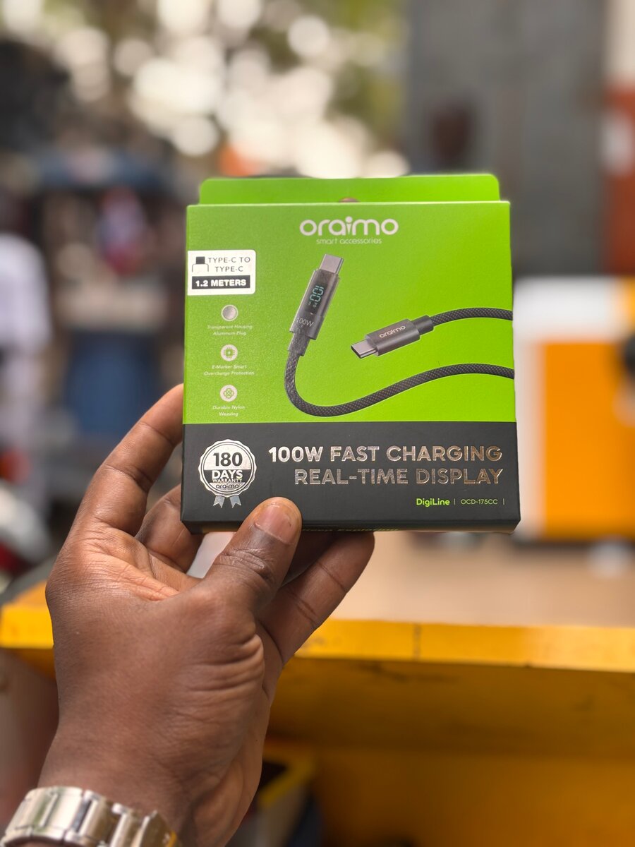 Câble USB-C oraimo 100W Fast Charging