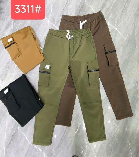 Pantalons cargo camouflage homme