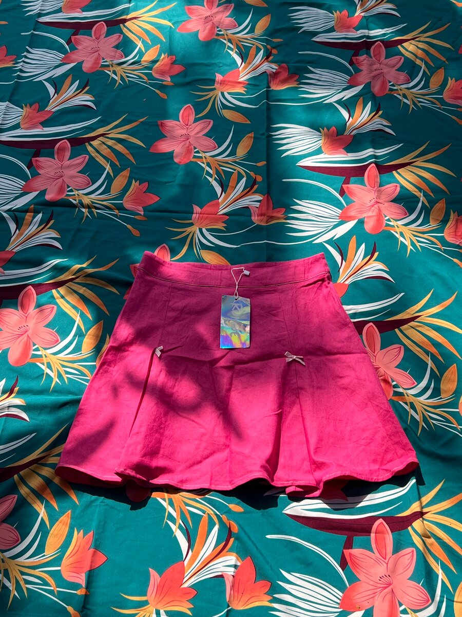 Jupe Trapèze Floral Colorée