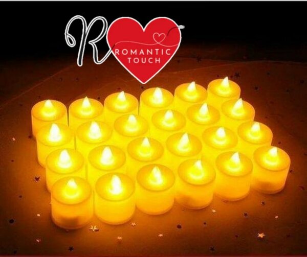 Bougies LED Colorées