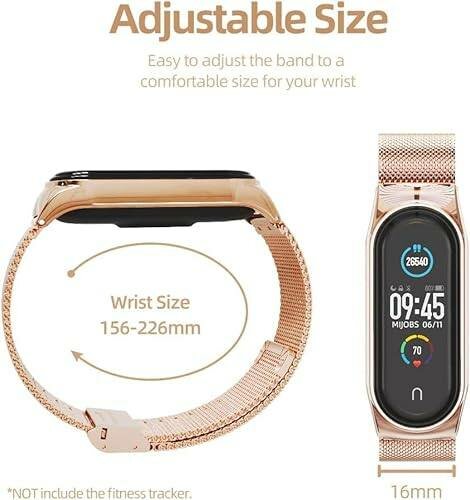 Bracelet en acier inoxydable ajustable