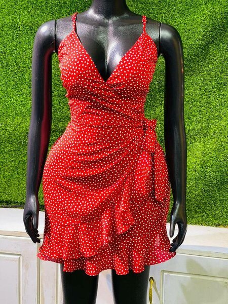 Robe élégante avec volants