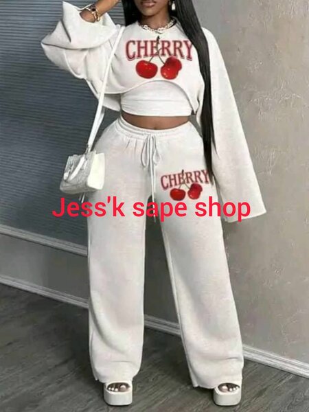 Ensemble décontracté Cherry