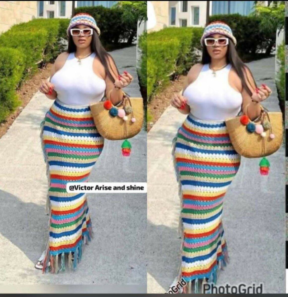 Ensemble Coloré Crochet Bohème