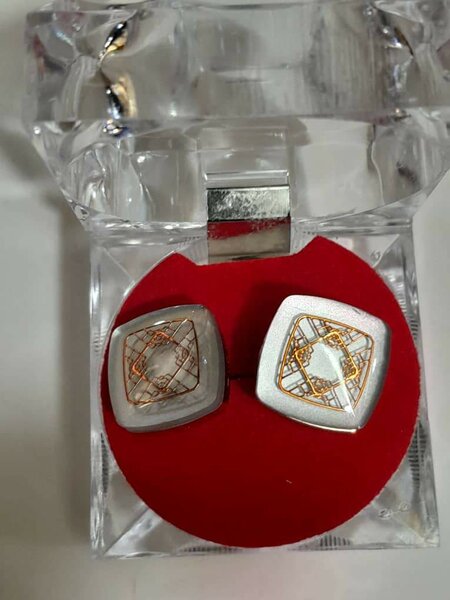 Bouton de manchette classe