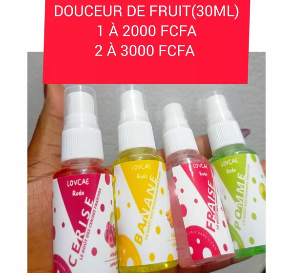 LUBRIFIANT FRUITÉ 30ml