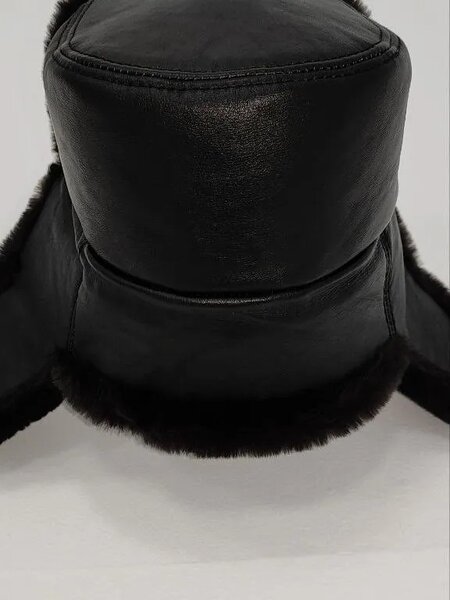 Мужская шапка ушанка модели “Пилот"