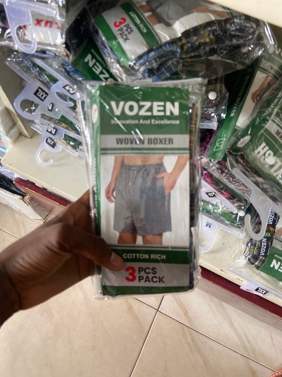 Boxers Homme en Coton Vozen