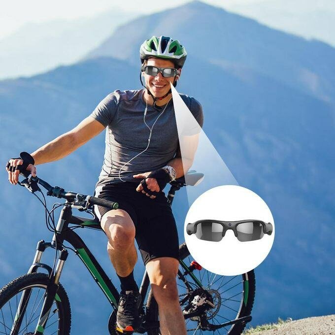 Lunettes sport caméra HD WiFi