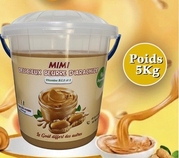 Beurre d'Arachide 5kg Bio
