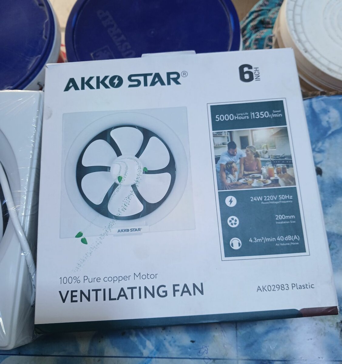 AKKO STAR Ventilating Fan 6 Inches