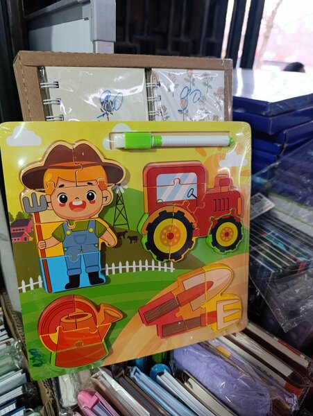 Деревянные пазлы