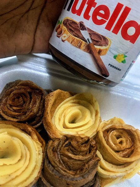 Crêpes Roses Gourmet Nutella