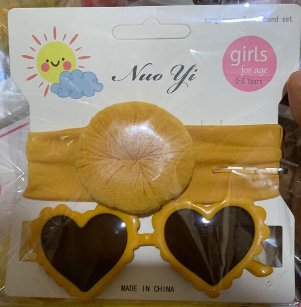 Sunglasses &head band set