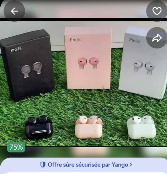 Écouteurs Pro 5S Sans Fil