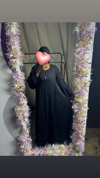 Abaya noire femme