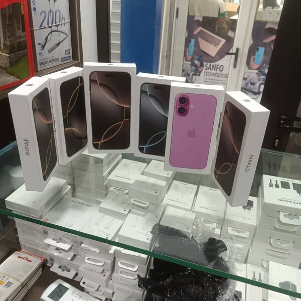 iPhone 16, 16pro Bleu et Rose