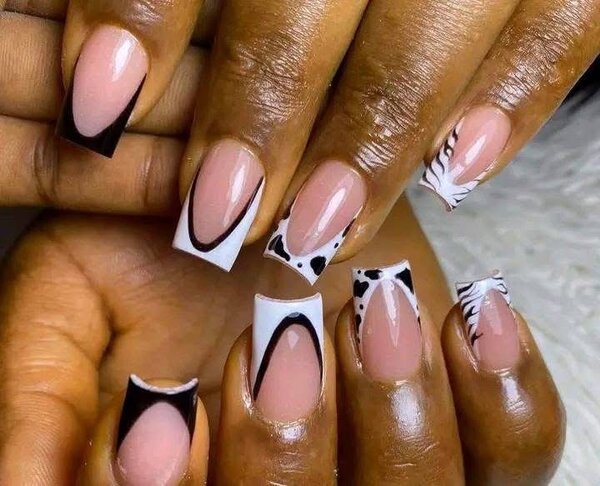 Press on Nail French