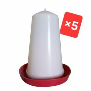 5 Abreuvoir volaille plastique