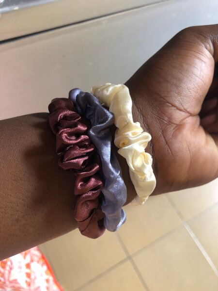 Lot de chouchous en soie