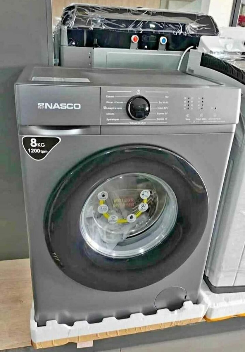 Lave-linge Nasco 8kg