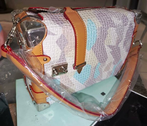 Sac à bandoulière multicolore tendance