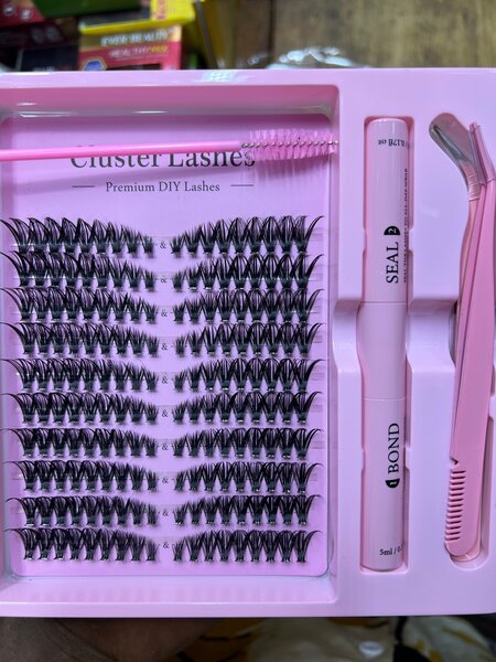 Cils Cluster Lashes Extension DIY