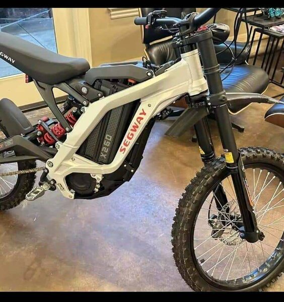 Vélo électrique Segway X260 Blanc