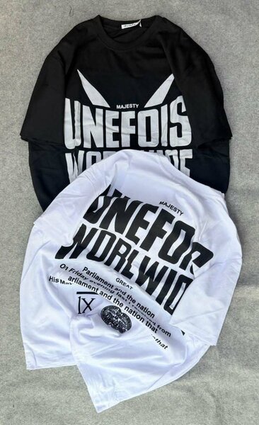 T-shirts imprimés unisexe