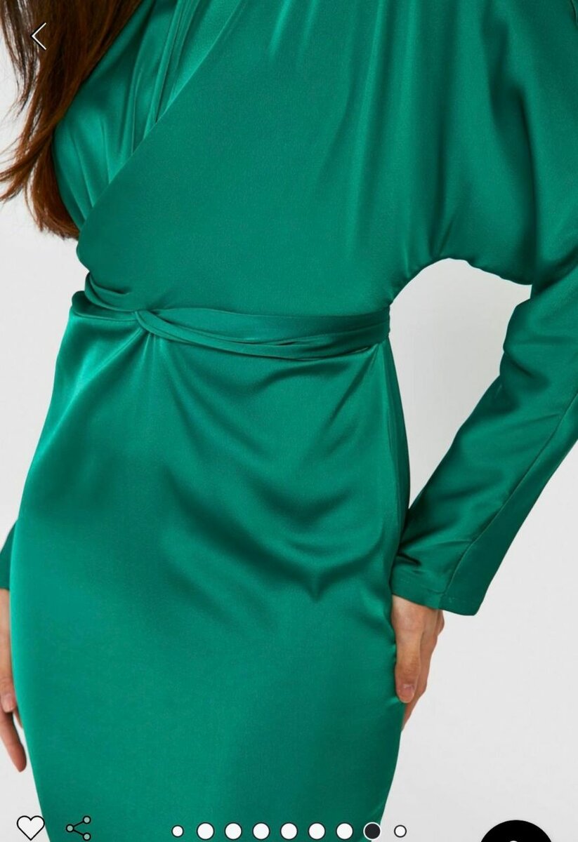 Green dress size 12